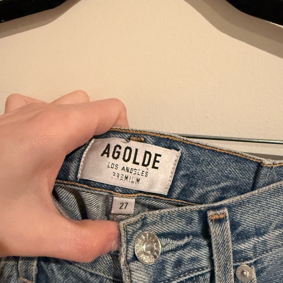 Agolde Ripped straight leg jeans - Picture 4 of 8